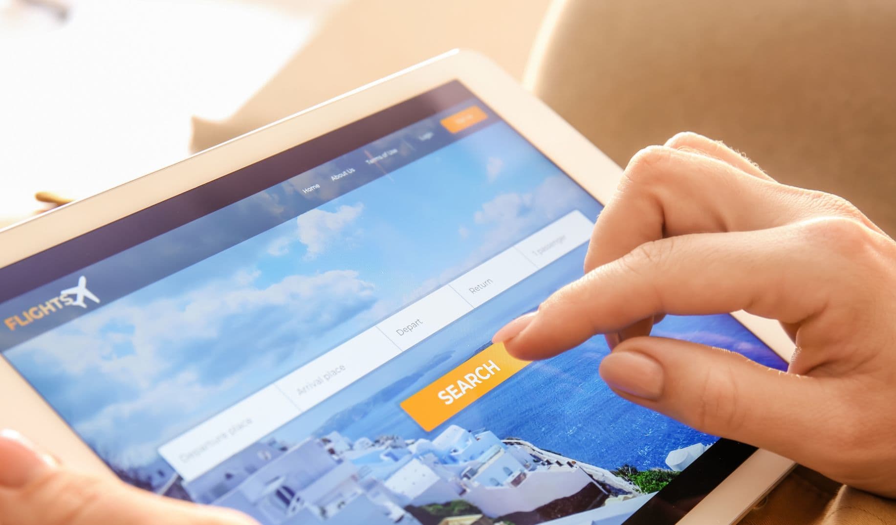 Prenotazione da tablet